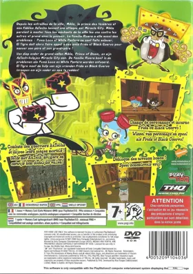 Nickelodeon El Tigre - The Adventures of Manny Rivera box cover back